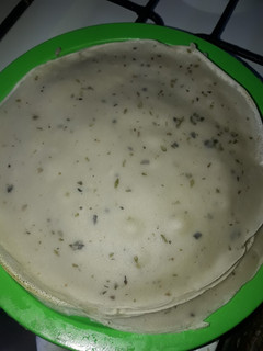 Una foto de Panqueques salados