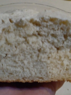 Una foto de Pan 🥖con masa de Pizza 😀