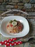Nasi Goreng Terasi Sosis dan Bakso
