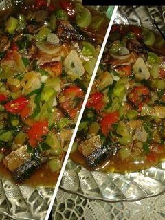 Foto resep Tumis ikan asin peda pelangi