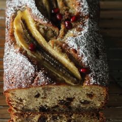 A picture of Banana and Date loaf.