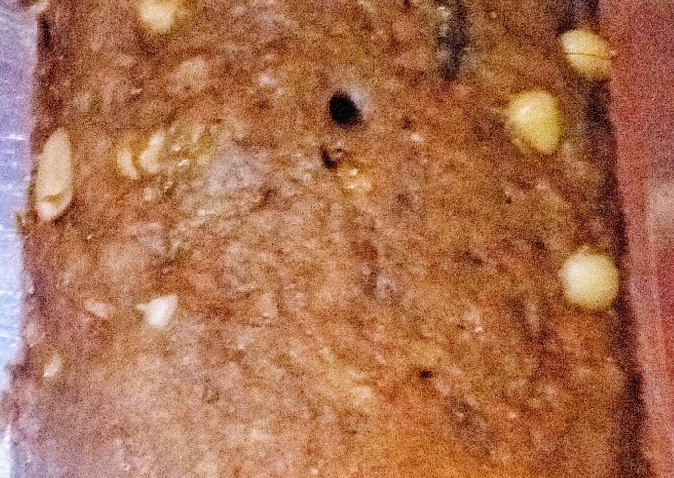 Nutty banana loaf