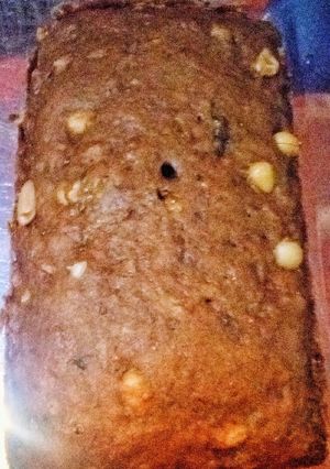 A picture of Nutty banana loaf.