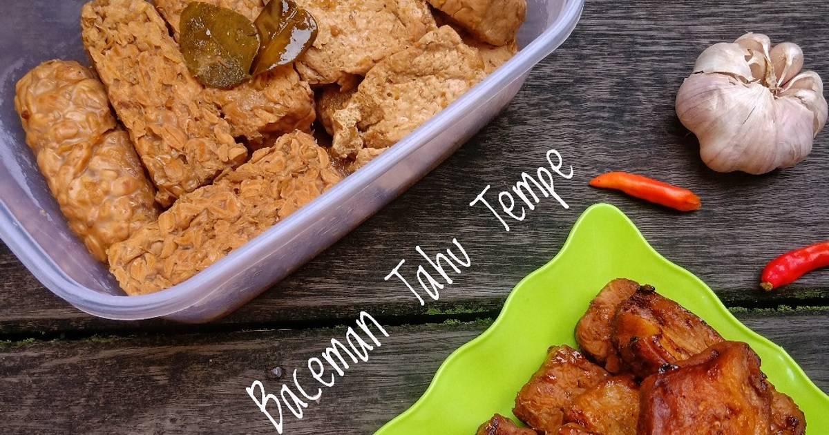Resep Tahu Tempe Bacem Rasanya Maknyus