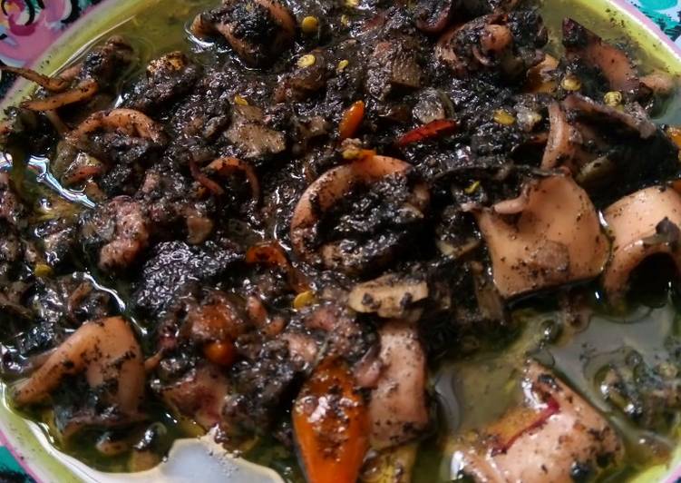 Proses mengolah Cumi Hitam yang Sempurna