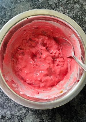 A picture of Beetroot Raita🩷🩷.