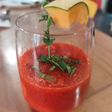 Soupe de fraise 🍓, melon 🍈, pastèque 🍉, menthe fraîche 😋