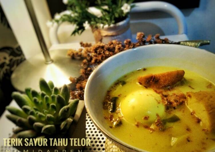 Terik Sayur Tahu Telor
