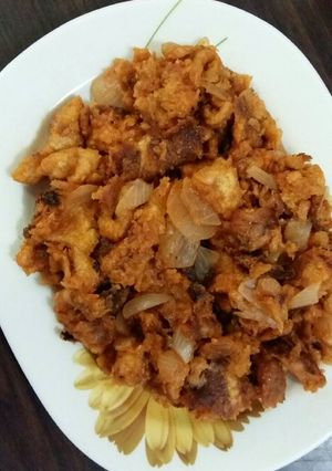 صورة لوصفة أكلة قديمة