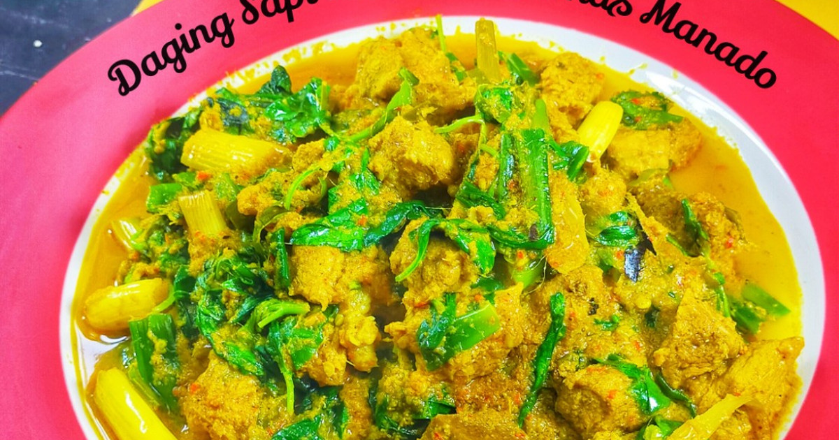 Resep Daging Sapi Bumbu Rw Khas Manado Favorit Bunda