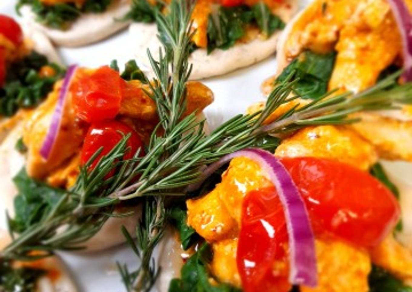Easiest Way to Make Homemade Prego chicken mini naans