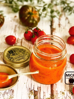 Una foto de Salsa de tomate casera