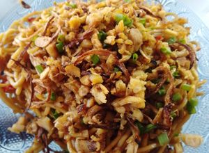 Foto resep Mie jebew pedas nampol
