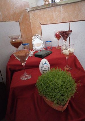 عکسی از دستور سفره هفت سین