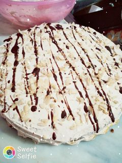 صورة لوصفة جينواز مسقية رووعة 🍰🥧🎂