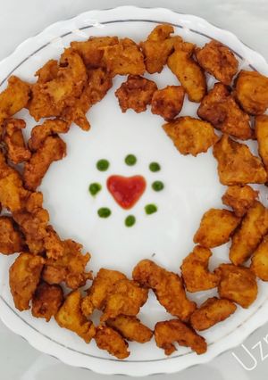 A picture of Chicken pakoda.