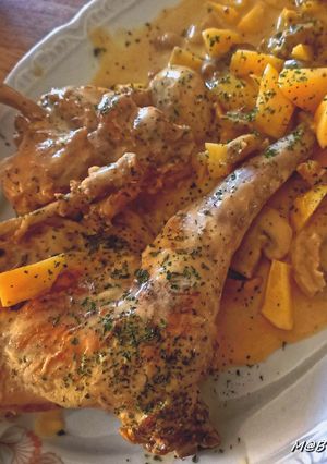 Une photo de Lapin à la moutarde au Cook Expert