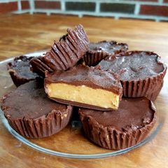 Chocolate Peanut Butter Cups A picture of Chocolate Peanut Butter Cups.