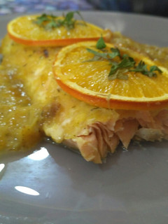 Foto principal de Salmón a la naranja y miel
