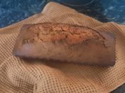 Una foto de budin de chips de chocolate