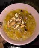 Chè nếp bí đỏ bắp ngọt