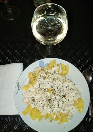 Foto principal de Pasta fresca al limón y salsa de pistachos
