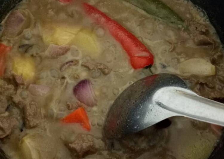 Panduan membuat Daging masak kurma - Resepi Kuliner Melayu