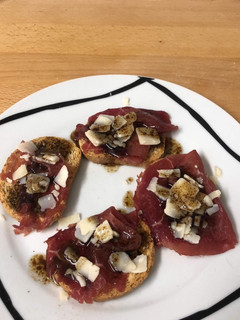 Una foto de Carpaccio