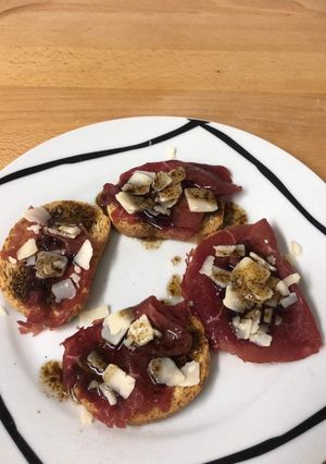 Una foto de Carpaccio