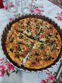 عکسی از دستور پیتزا
