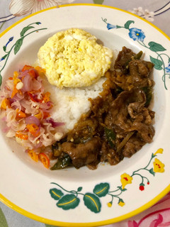 Foto resep Lidah sapi sambal matah ala anak kosan