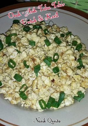 Foto resep Orak - Arik Tahu Telur