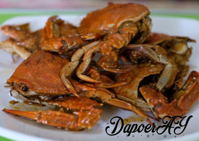 Kepiting / Rajungan lada hitam