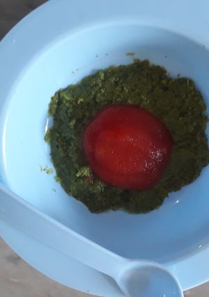Foto resep Mpasi 5mo ++ broto (brokoli tomat)