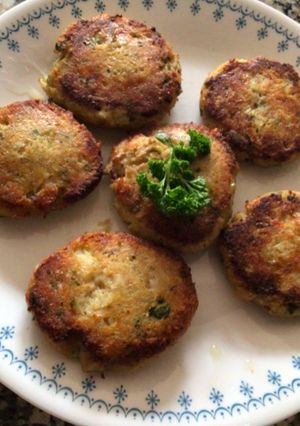 Una foto de Tortitas de pescado al horno