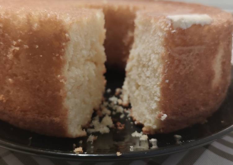 Bolo de limão mais fofo que nuvem de algodão!