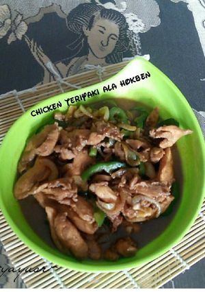 Foto resep Chicken teriyaki ala hokben
