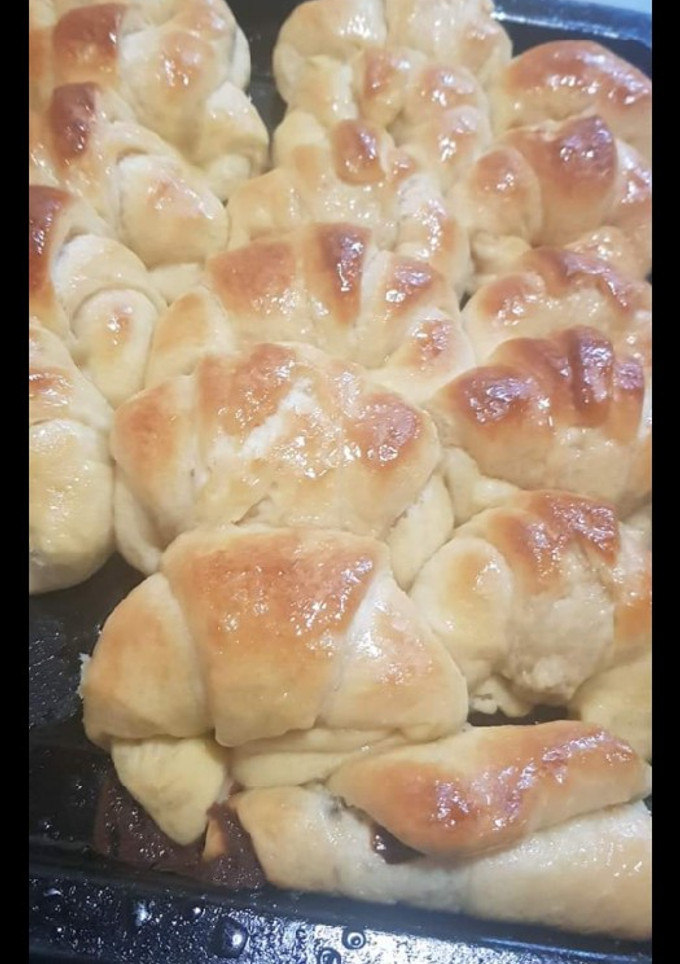 Una foto de Medialunas dulces de manteca