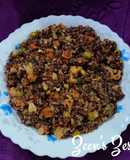 Red Quinoa Mix Vegetable Risotto