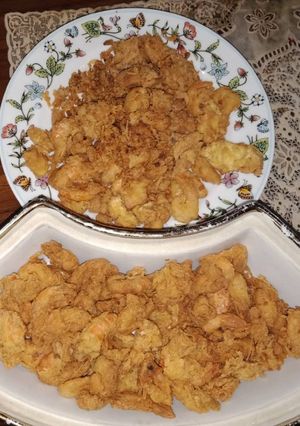 Foto resep Goreng Tepung Udang Kecil Kriuk