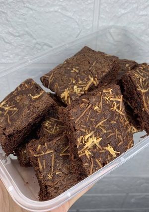 Foto resep Brownies coklat crispy