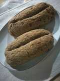 Pan con harina integral y aceitunas
