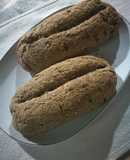 Pan con harina integral y aceitunas
