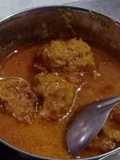 Mangodi with gravy