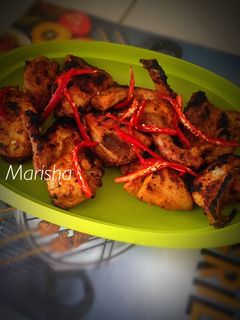 Foto resep Ayam bakar bumbu padang