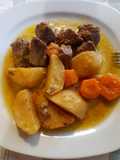 Lemon Beef Stew with Potatoes