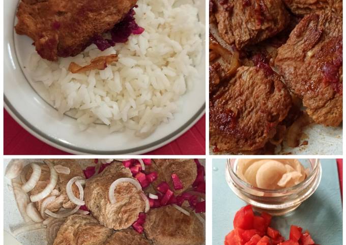 Сочный соевый шницель