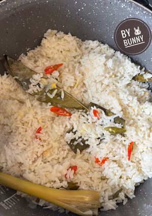 Foto resep 🎀 Nasi liwet ikan teri ricecooker 🎀