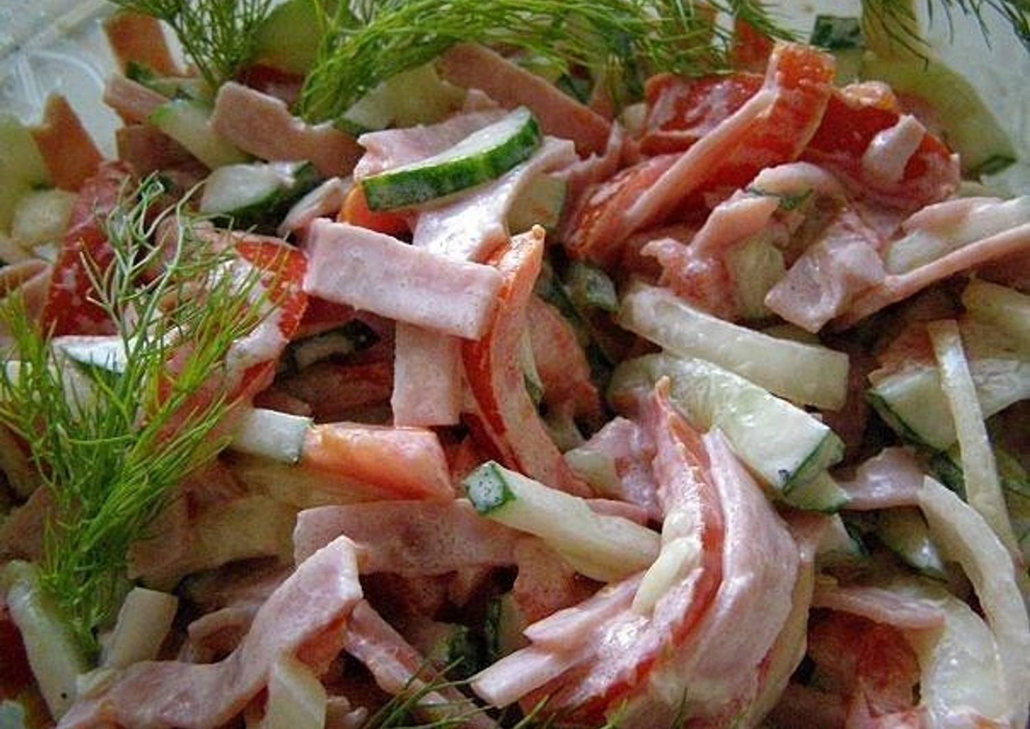 Рецепт салат папараць кветка рецепт с фото