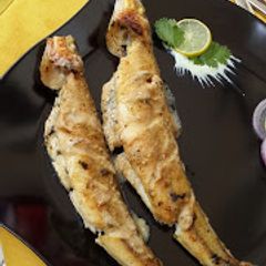 A picture of Orange juice marinade grilled fish.